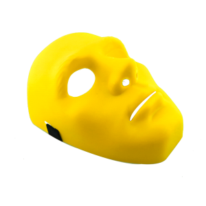 Máscara Unicolor Amarilla