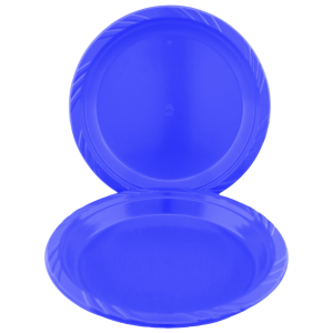 Plato Plástico Azul 9"
