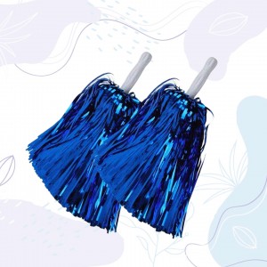 Pompon Animador Azul Brillante