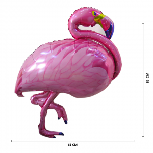Globo Metalizado Flamingo Rosa